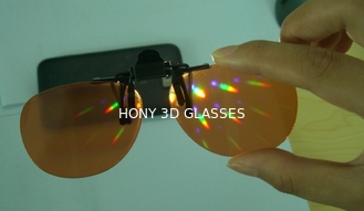 Materiales amistosos modificados para requisitos particulares de Eco de las lentes gruesas de los vidrios de los fuegos artificiales 3D