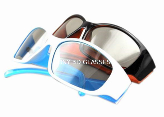 La circular del sistema de Reald polarizó los vidrios plásticos del cine 3D - lentes antis del rasguño