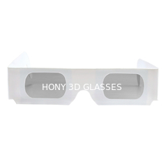Los vidrios de la cartulina 3D del llano del cine de IMAX imprimen los vidrios disponibles 3D del logotipo