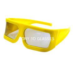 Los vidrios grandes de la talla 3D amarillean el capítulo para el cine de IMAX que mira película de 3D 4D 5D