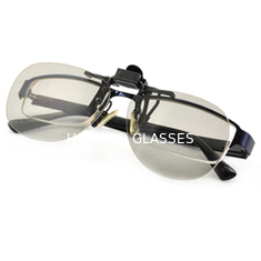 Acorte sobre los vidrios de IMAX 3D para los vidrios lineares pasivos del polarizador 3D de los vidrios de la miopía