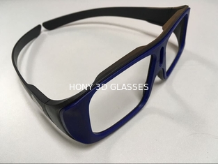 Los vidrios de Passisve 3D grandes revelan la lente polarizada circular del rasguño de Antich del marco de par en par