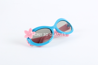 vidrios del cine 3D para el uso anti del tiempo largo de la lente del rasguño de los niños