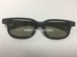 Los vidrios pasivos 3D embroman los vidrios plásticos de un del tiempo del uso cine 3d de las gafas