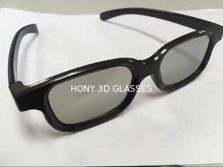 La circular plástica reutilizable polarizó los vidrios 3D para el cine con la lente anti del rasguño
