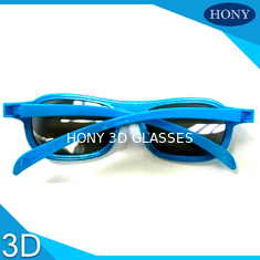 Los vidrios de la película de la película 3D del polarizador imprimieron el material plástico del marco del ABS del logotipo