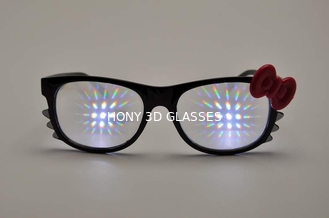 Vidrios de Lense de los vidrios/difracción del fuego artificial del Hello Kitty 3D de la celebración