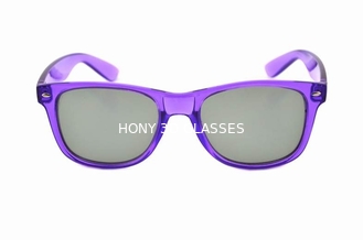 Vidrios esmeralda de los fuegos artificiales de la película 3D de la difracción de Hony con el marco púrpura
