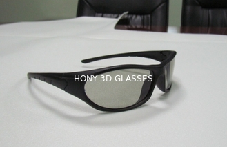 Forme los vidrios polarizados circular plástica 3D para el CE EN71 del cine