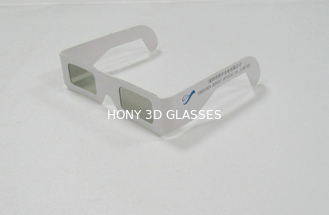 Vidrios polarizados papel circular 3D