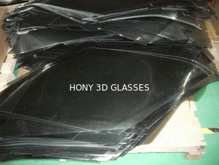 color anti polarizado LCD del gris del rasguño del reemplazo de la hoja de la película de la lente de los vidrios 3D