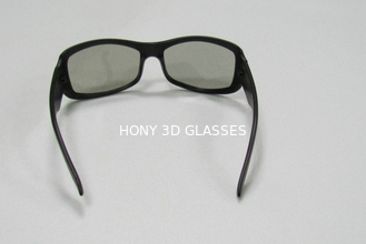 45/135 grados de vidrios polarizados lineares reales 3D en el marco plástico de la PC para los juegos de sociedad