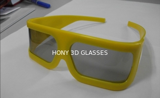 Espese los vidrios polarizados lineares plásticos 3D para 3D TV, reflexivo anti