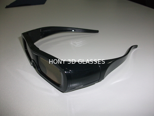 Vidrios activos agudos del obturador 3D, vidrios universales de 3D TV recargables