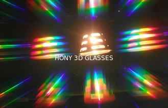 Vidrios promocionales para los regalos, vidrios plásticos 3D del Hello Kitty de la muchacha de los fuegos artificiales 3D