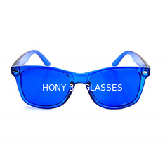400 lentes protectoras ULTRAVIOLETA del color de las gafas de sol UVB de la terapia del color 9