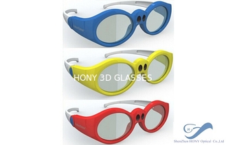Vidrios del vínculo 3D de los niños DLP recargables para el sistema del cine de Xpand 3D