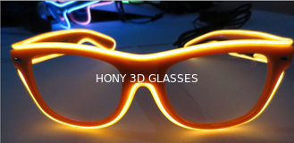 Lente de los vidrios 0.75m m de la luz del flash de la demostración del partido con el marco del plástico de la PC
