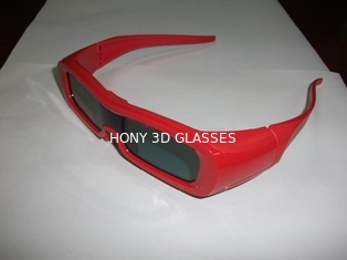 Vidrios universales obturador activo, vidrios del plástico 3D del anáglifo 3D