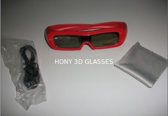 Vidrios universales obturador activo, vidrios del plástico 3D del anáglifo 3D