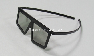 Vidrios polarizados lineares 3D/película del marco plástico del ABS Eyewear