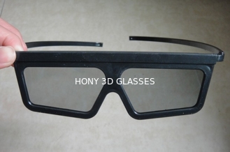 Vidrios polarizados lineares 3D/película del marco plástico del ABS Eyewear