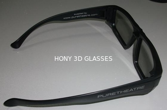 La circular plástica antiarañazos polarizó los vidrios 3D para el OEM/el ODM del cine