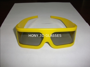 El marco Unfoldable del ABS arma gafas polarizadas lineares del diseñador de los vidrios 3D