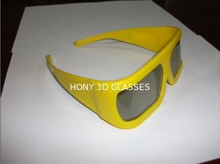 El marco Unfoldable del ABS arma gafas polarizadas lineares del diseñador de los vidrios 3D