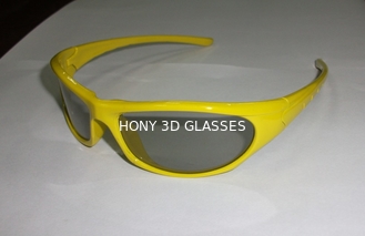 3D vidrios polarizados lineares azules rojos, magenta del verde de las lentes polarizados de 0.72m m TAC