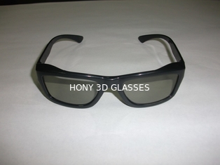 Vidrios polarizados lineares 3D de las lentes finas para el cine con el marco fuerte del ABS