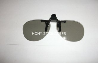 Acorte sobre los vidrios polarizados circular plástica 3D con el grado las lentes