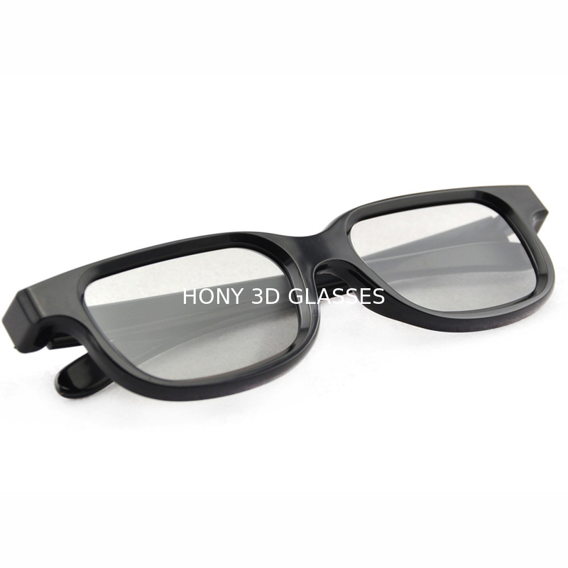 La circular real de D polarizó los vidrios 3D posee las gafas de Logo Print EN71 3d para la TV