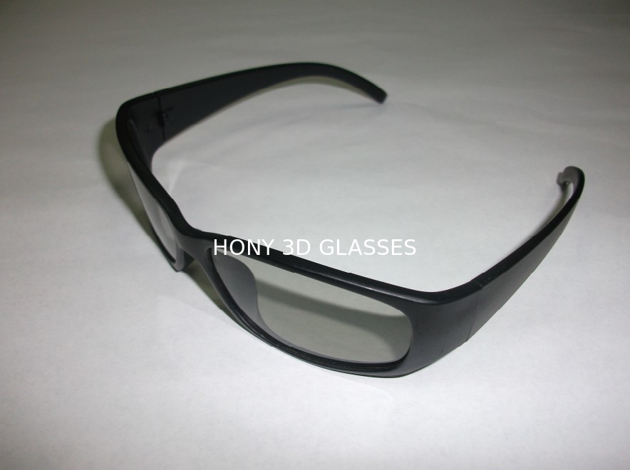 La circular plástica 3D del uso del cine polarizó a FCC RoHS del CE de las gafas de sol de los vidrios