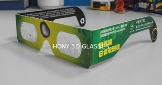 Vidrios de visión de papel del eclipse solar de los vidrios de Sun de los vidrios del eclipse solar de Eco/Hony 3d