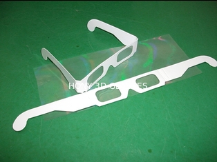 Mueva de un tirón el marco plástico del papel de los vidrios 4C CIS de los fuegos artificiales 3D del estilo del clip