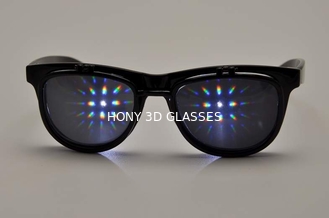 Fuegos artificiales de moda de la difracción 3D de Wayfare que ven gafas de los vidrios