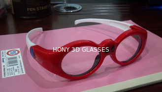 vidrios activos del obturador 3D TV del vínculo de 3D DLP con las lentes del LCD recargables para los niños